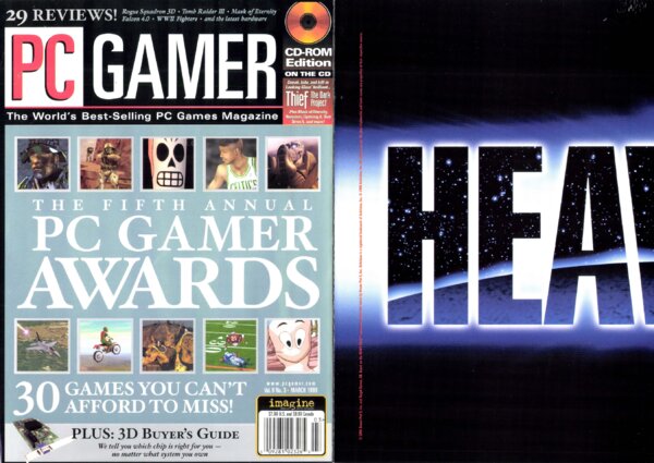PC Gamer US   Issue 058 (Vol. 6 No. 3   Mar 1999) cover